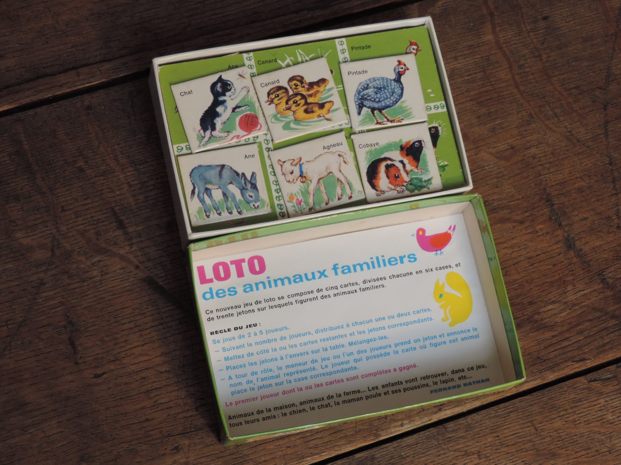 Loto Des Animaux Familiers - jeux societe | Rakuten