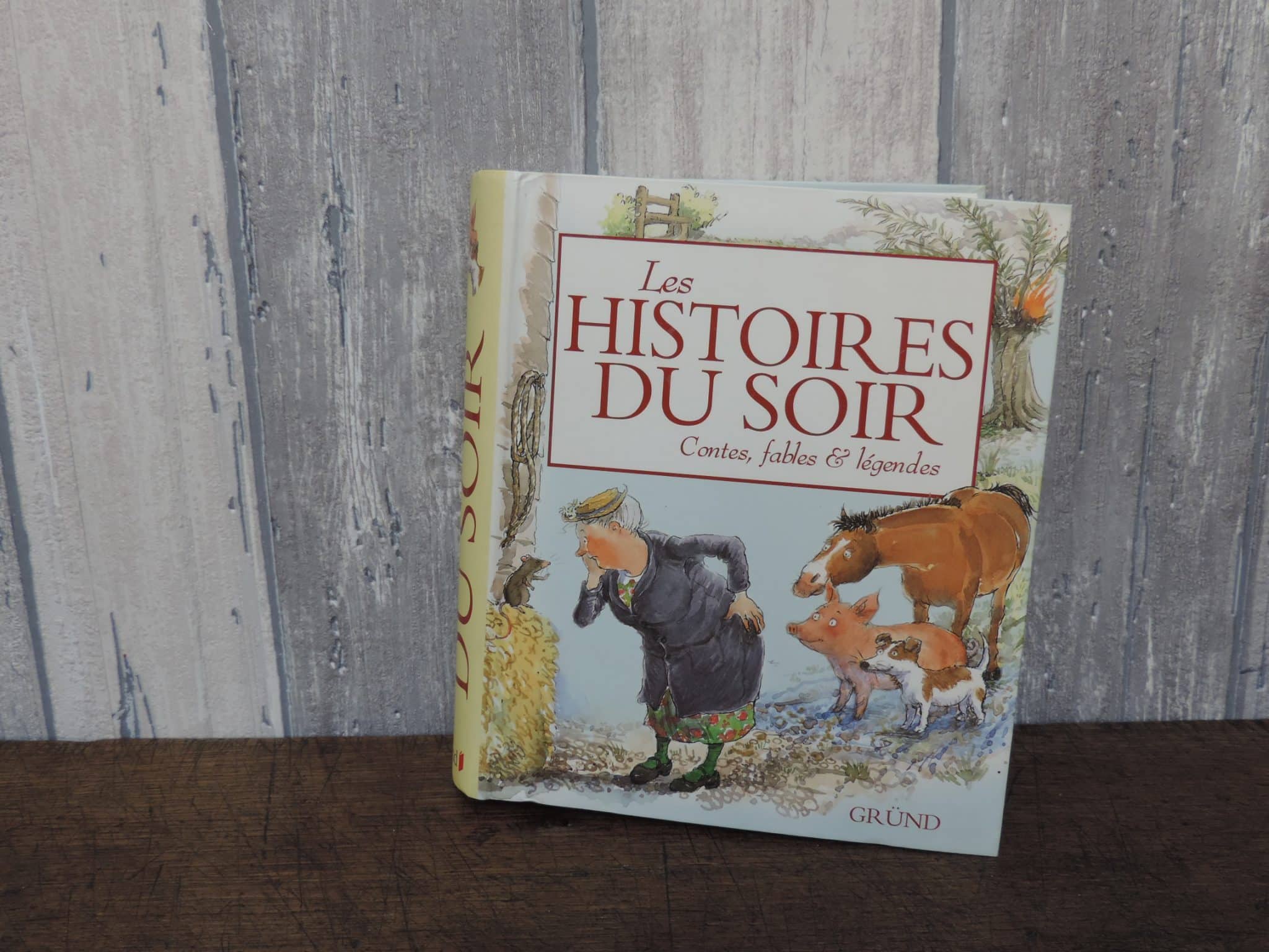 Les histoires du soir : Contes, fables & légendes - Grenier d'enfance