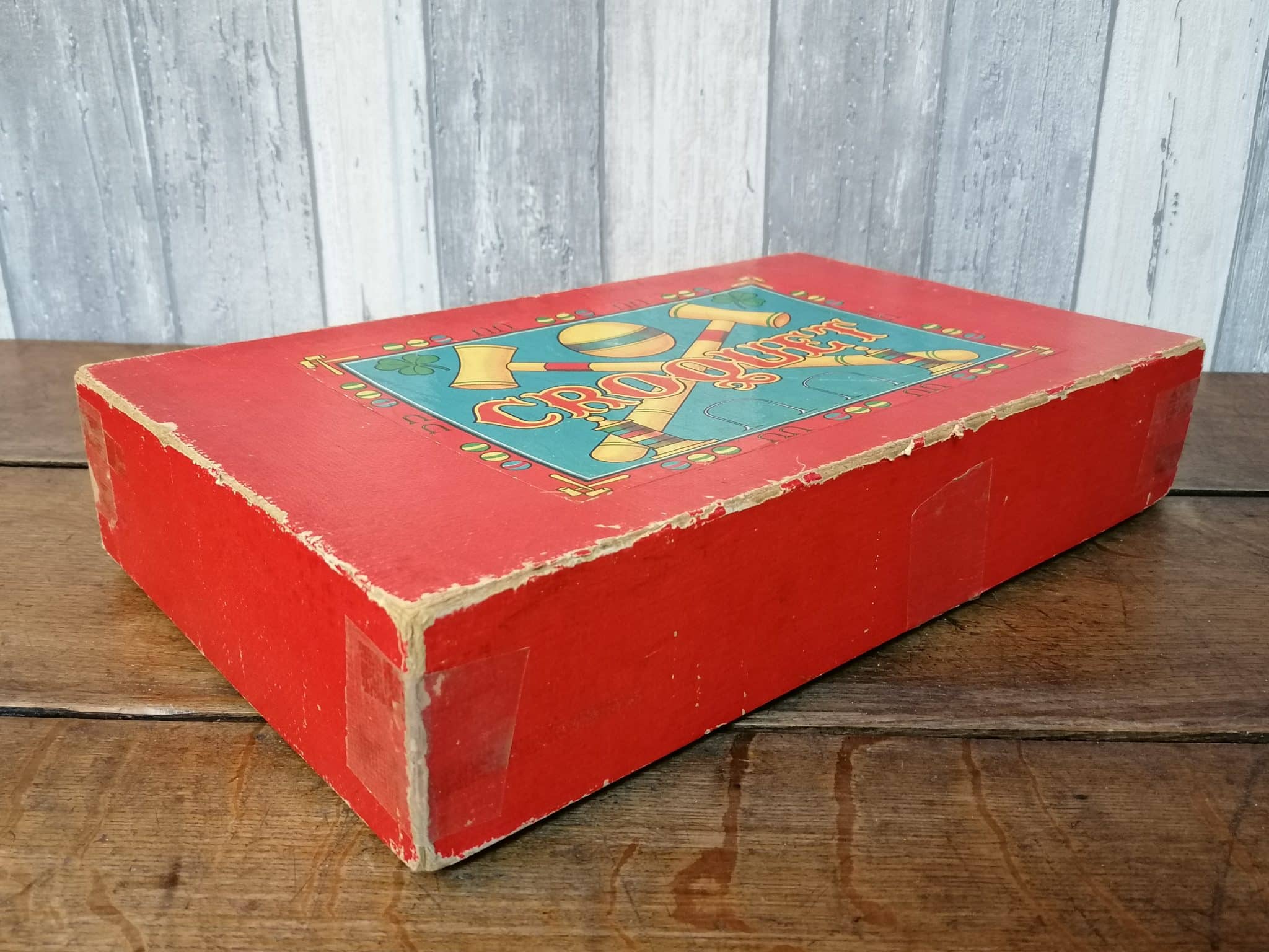 Jeu ancien de CROQUET DE TABLE vintage