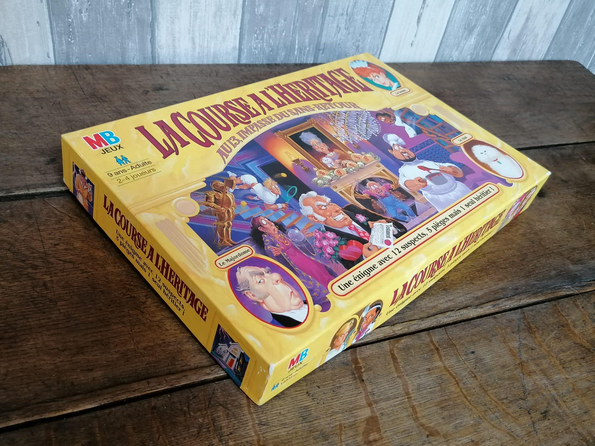 Jeu De Société La Course à L'Héritage MB (1996) - Occasion - 2 à 4 Joueurs