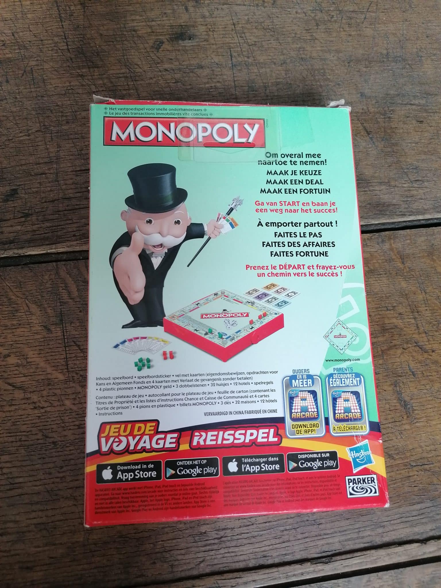 Monopoly Jeu de voyage - Grenier d'enfance