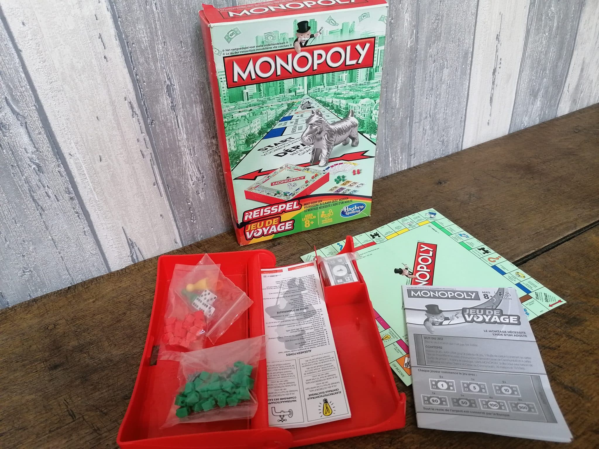 Monopoly Jeu de voyage - Grenier d'enfance