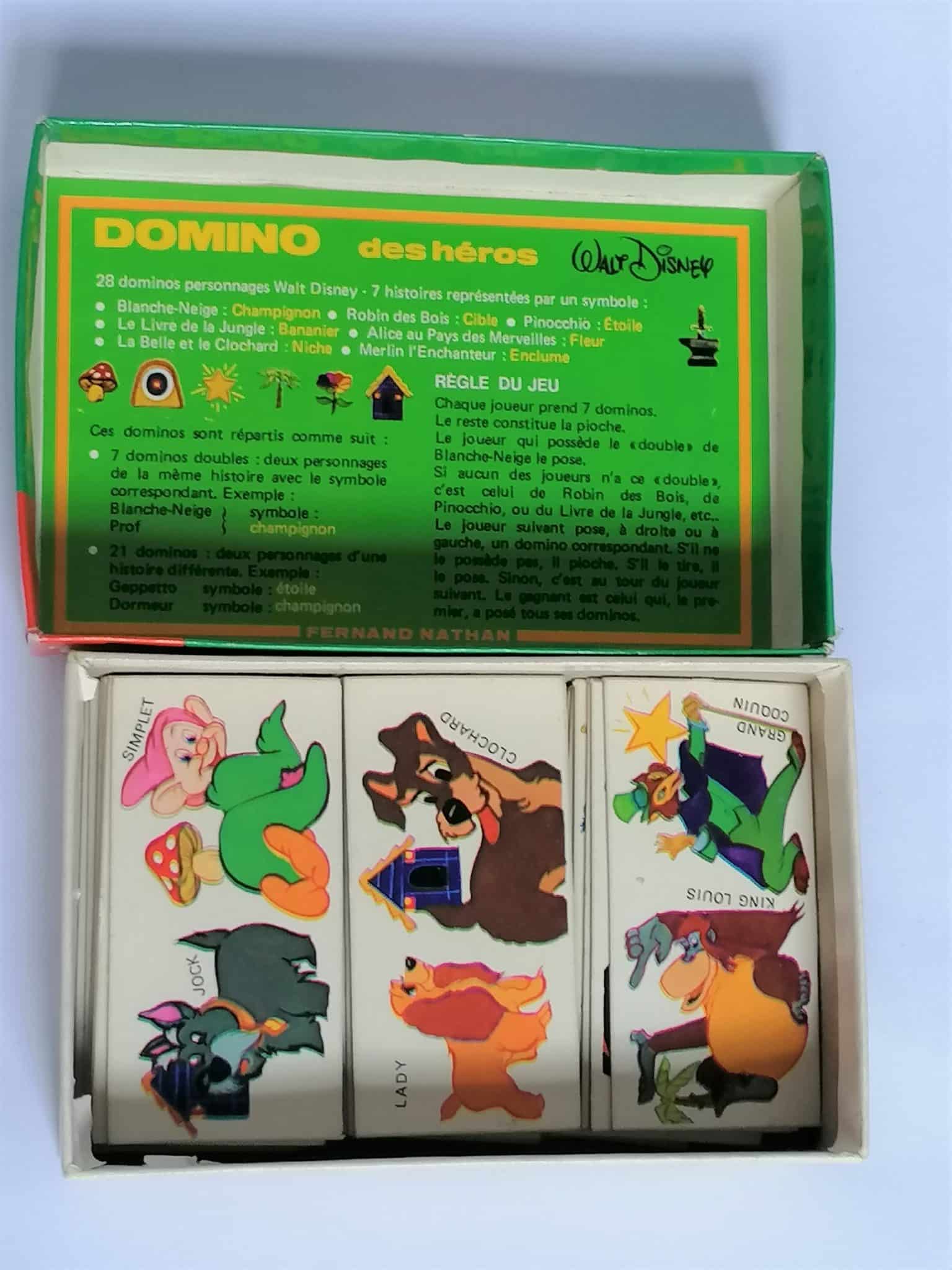 Domino des héros Walt Disney Fernand Nathan – Image 3