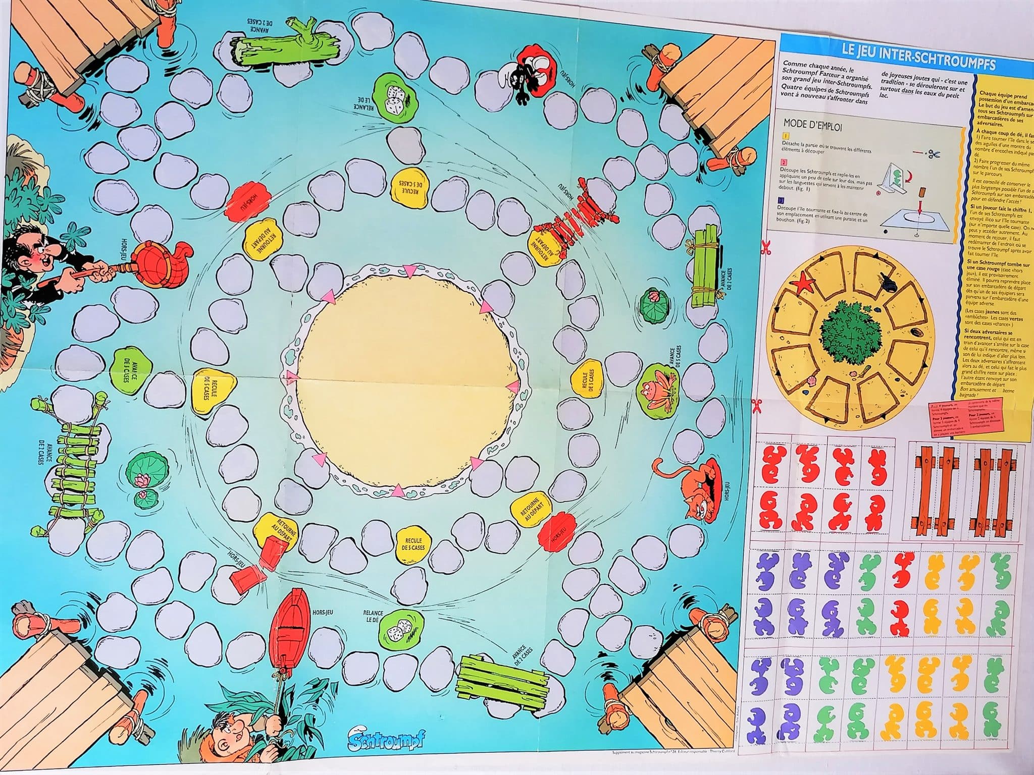 Le jeu Inter-Schtroumpfs