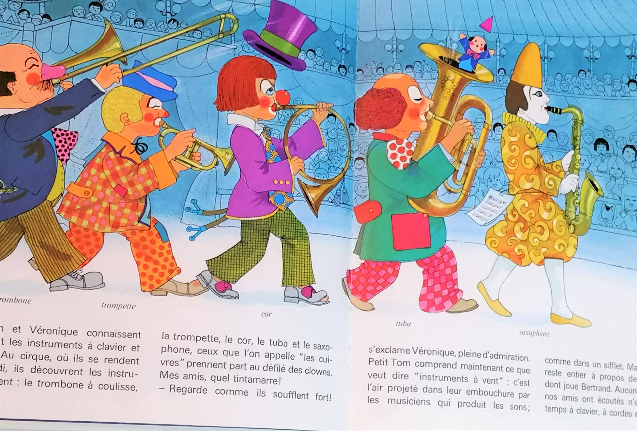 Petit Tom et les instruments de musique - Grenier d'enfance