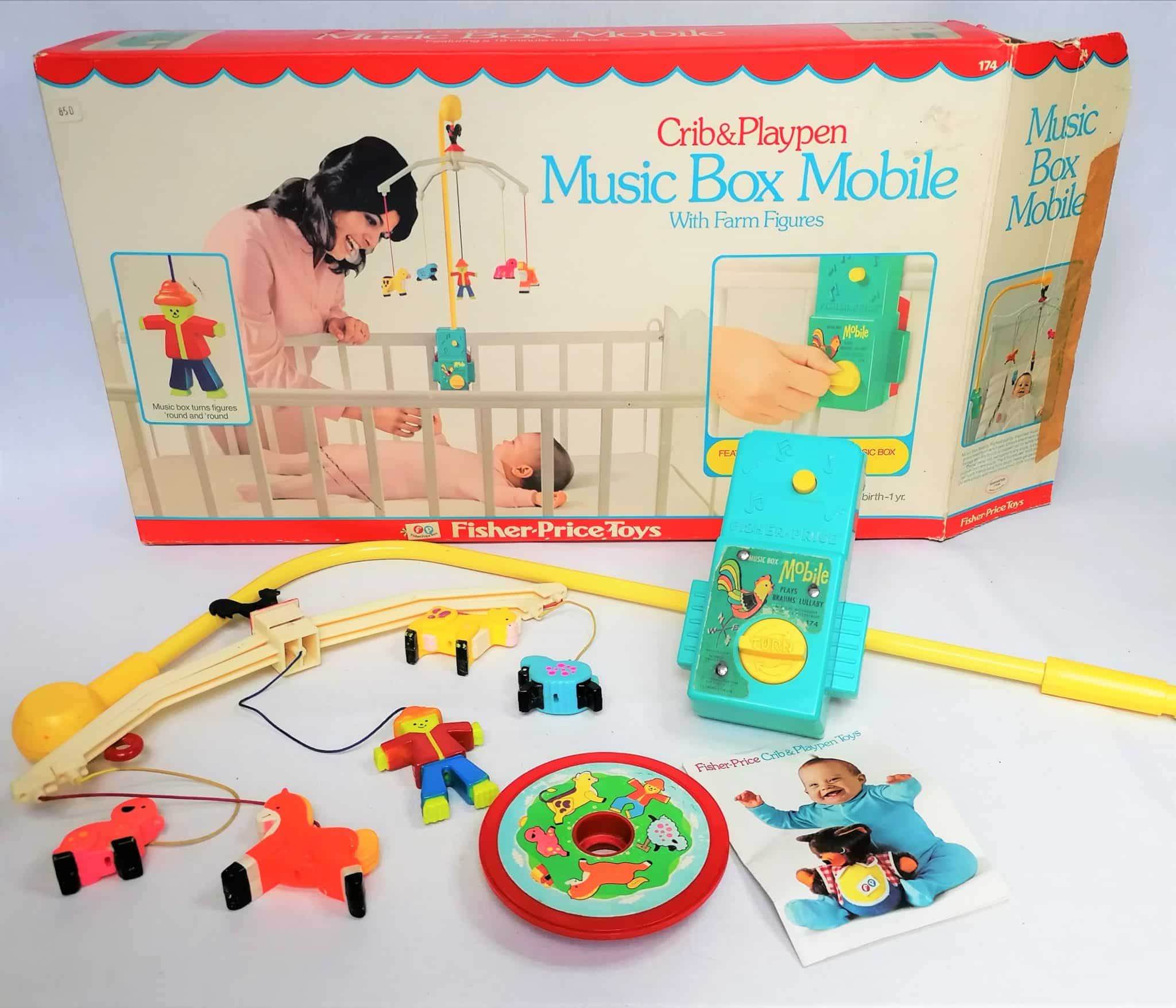 Musique Box Mobile Fisher Price Vintage - Grenier d'enfance