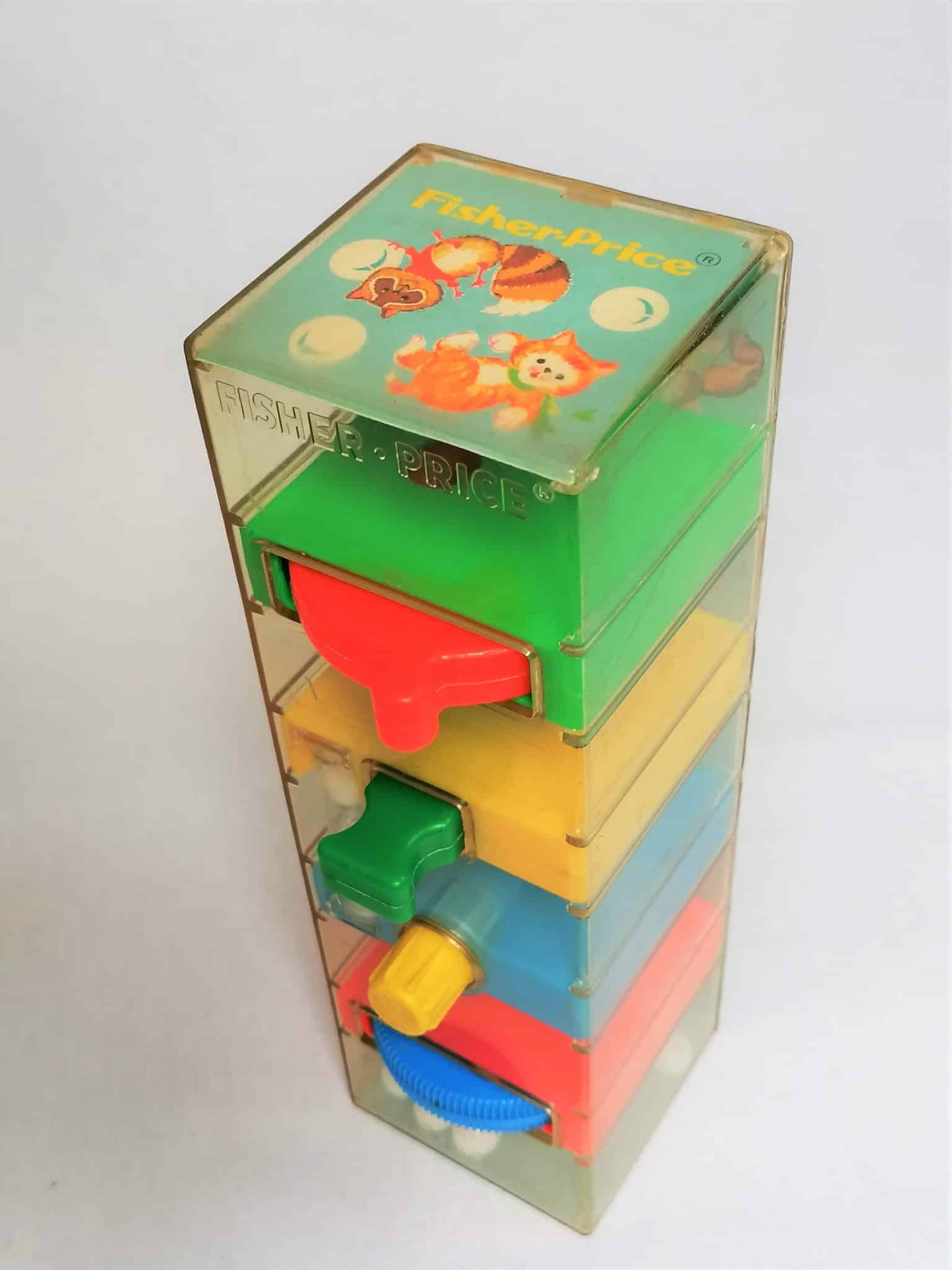 Tumble Tower Fisher Price Vintage - Grenier d'enfance
