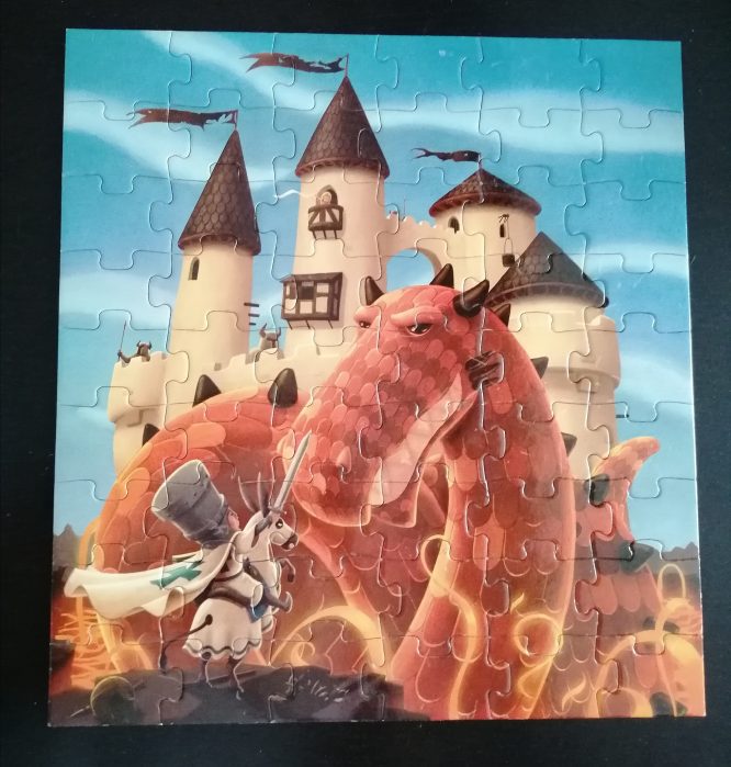 Puzzle Le château au dragon Djeco – Image 4