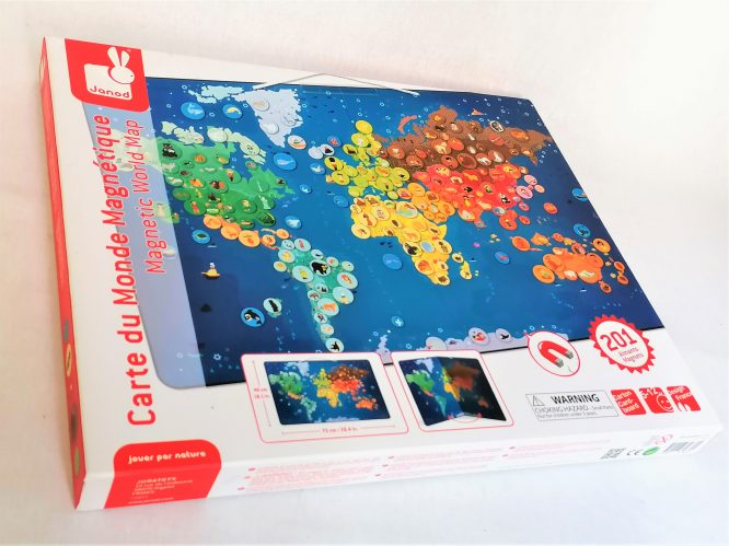 Carte du monde magnétique Janod – Image 3