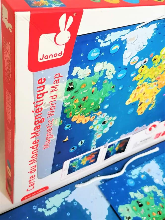 Carte du monde magnétique Janod – Image 4