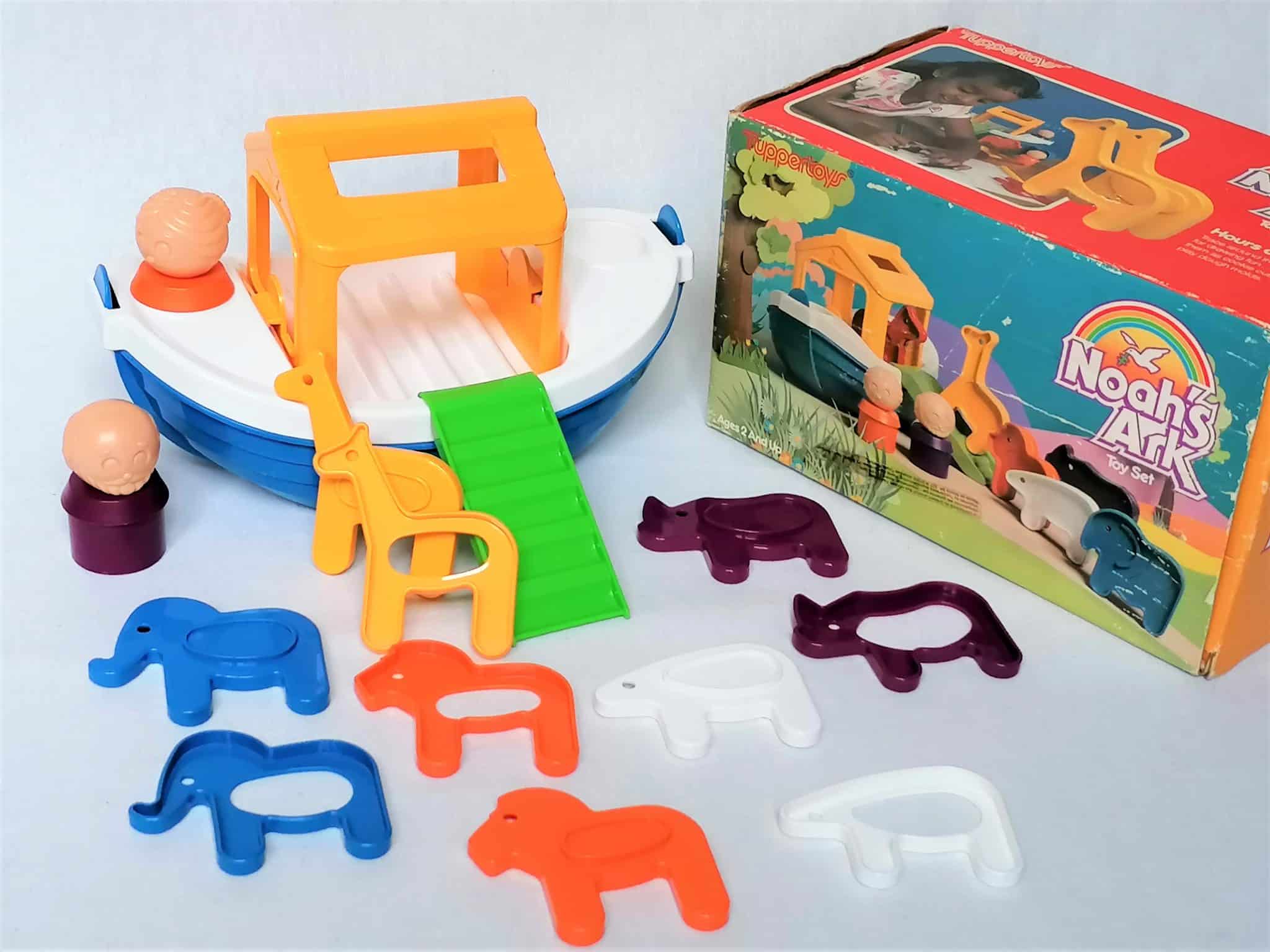 Noah's Ark Tuppertoys Grenier d'enfance