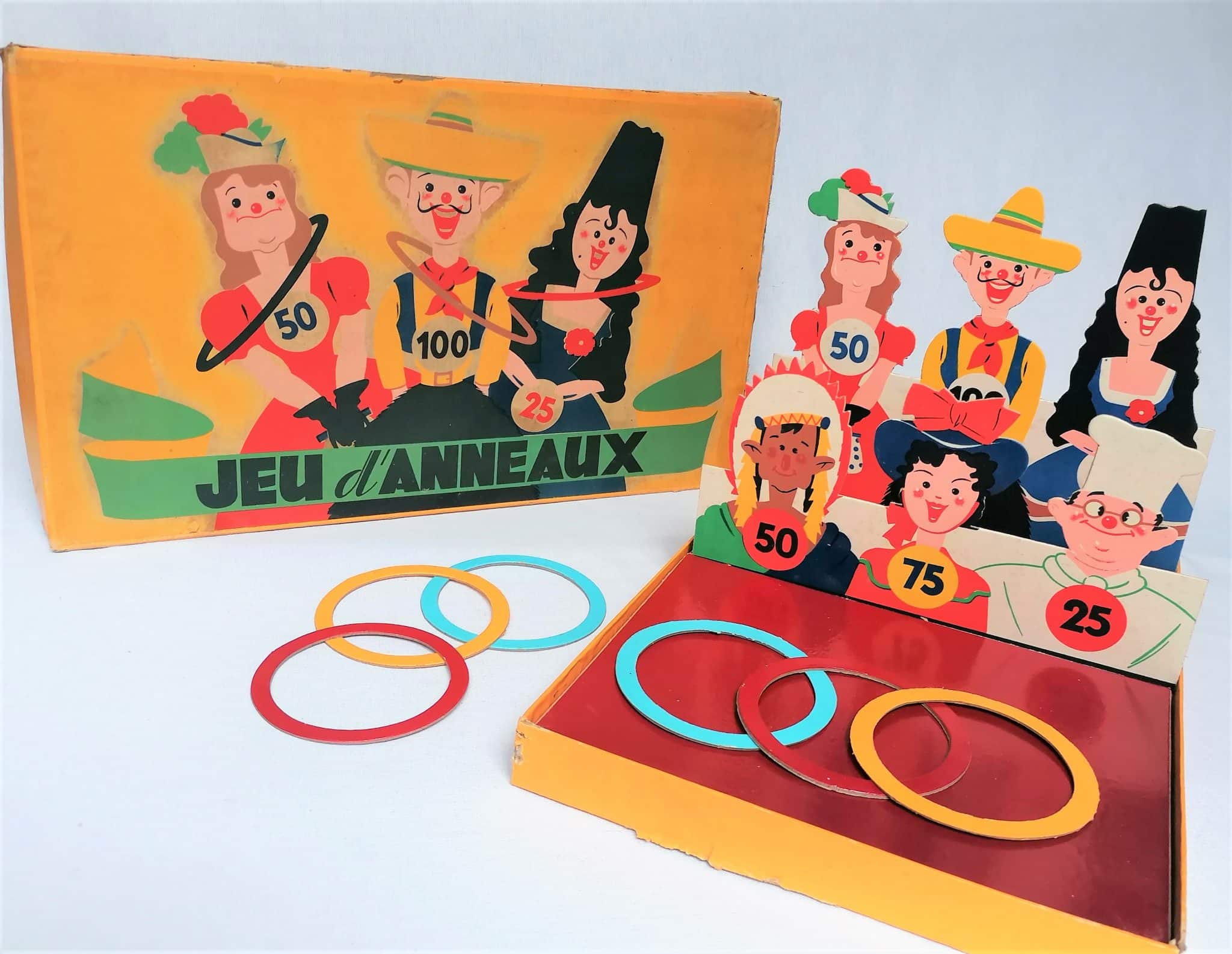 Jeu d'anneaux Marbel