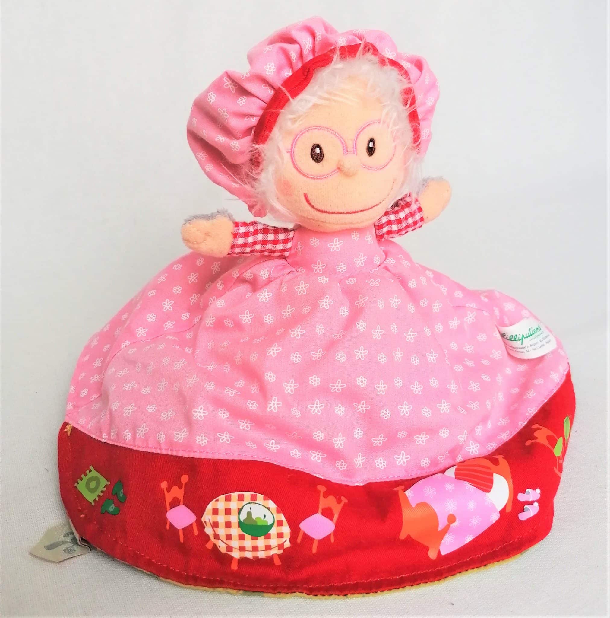 Le petit chaperon rouge marionnette réversible Lilliputiens – Image 3