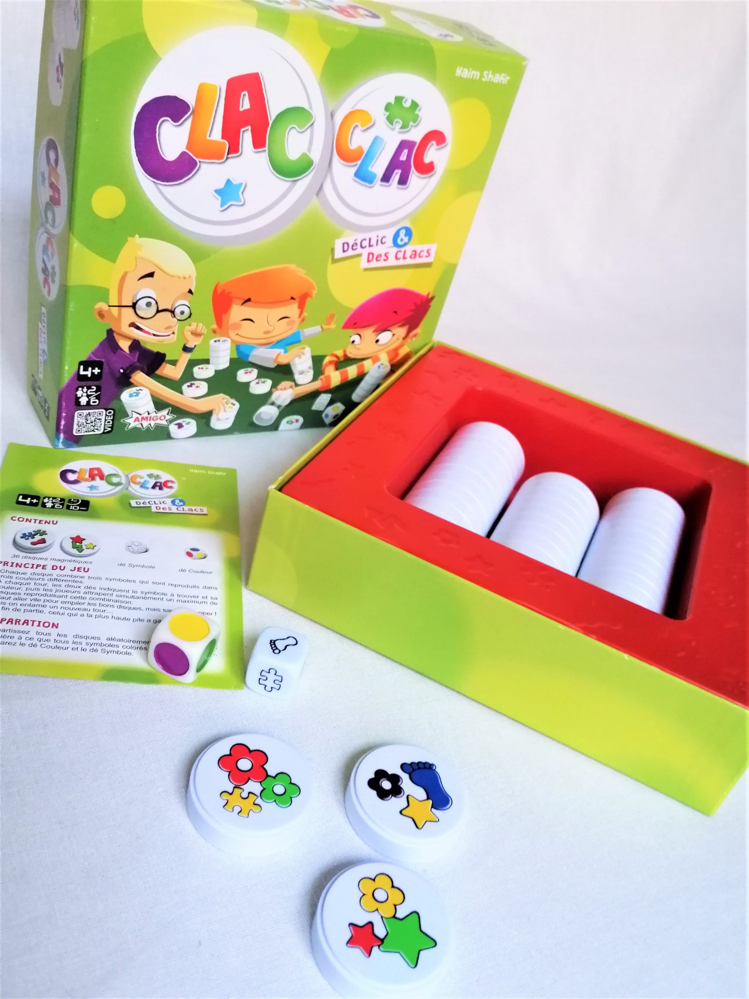 Clac Clac, jeu de société pour enfant Gigamic