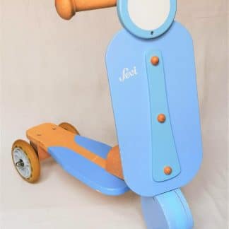 Porteur scooter best sale bois